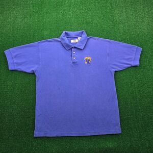 Kentucky Wildcats Polo Shirt Mens/Large Medium Blue Vintage NCAA College Sports